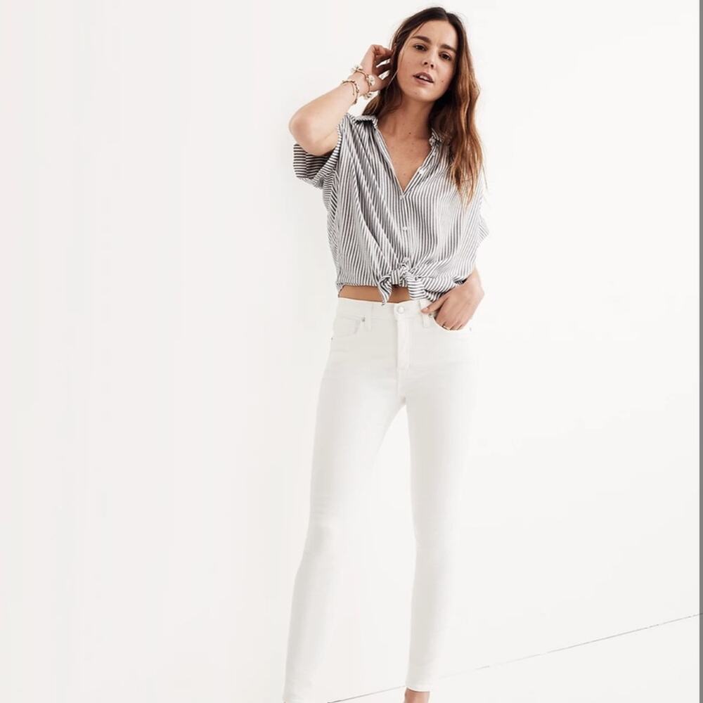 Madewell Women's Skinny Jeans - White